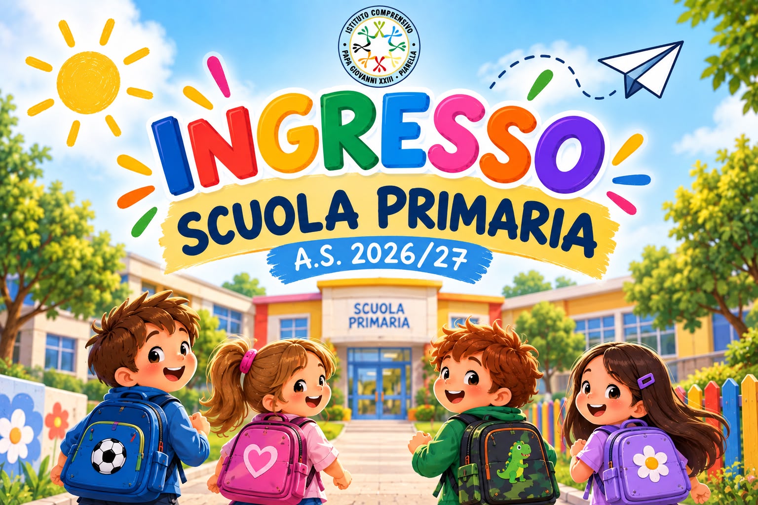 Ingresso Scuola Primaria 2026/27
